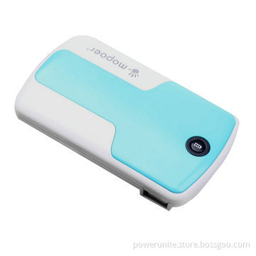 4,200mAh portable charger power bank with LED power indicators